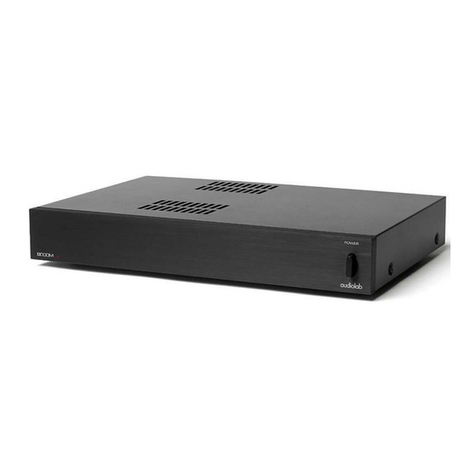 Audiolab 8200P User manual Audiolab 8200P User manual