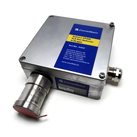 Consilium Salwico ST400 H2S Use and care manual