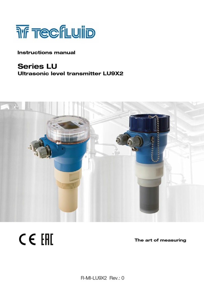 Tecfluid LU Series instruction manual