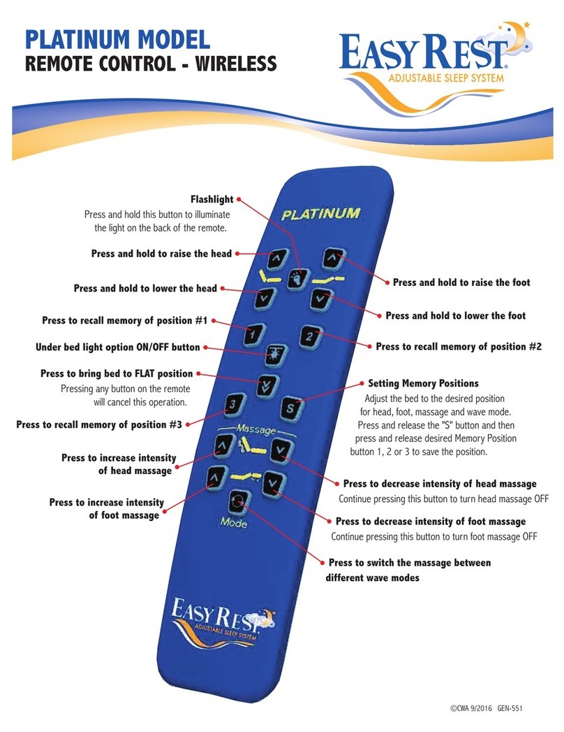 EasyRest PLATINUM User manual