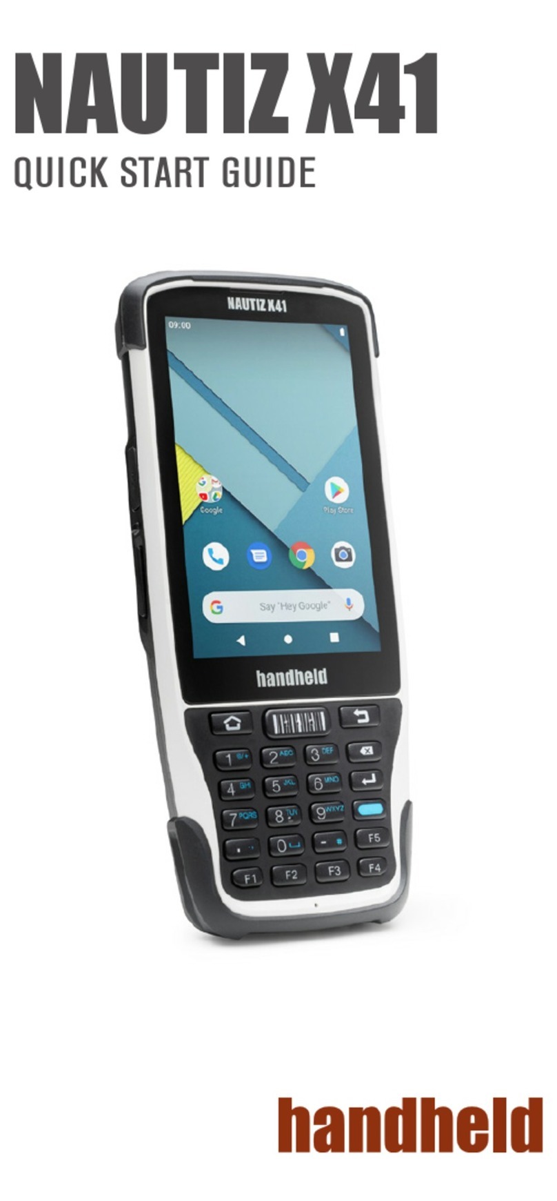 HandHeld Nautiz X41 User manual