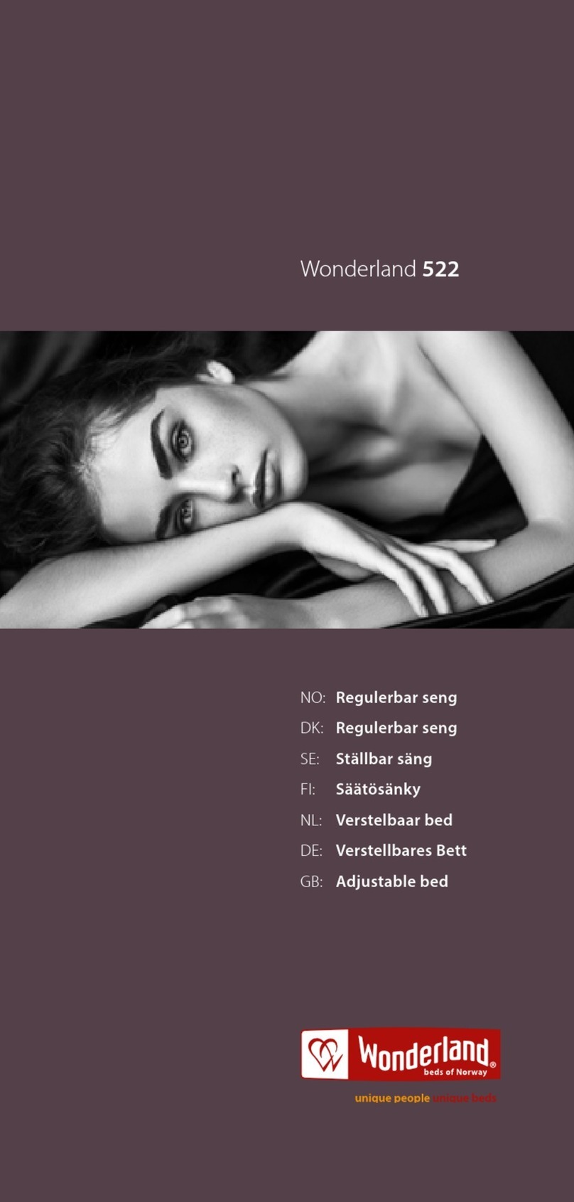 Wonderland 522 User manual