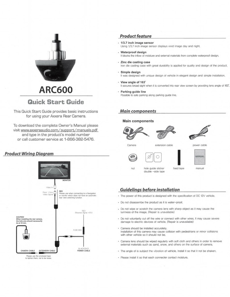 Axxera ARC600 quick start guide