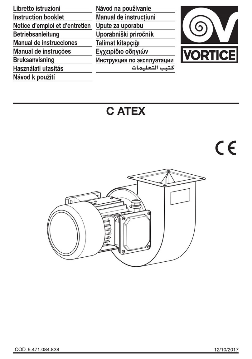 Vortice C ATEX User manual