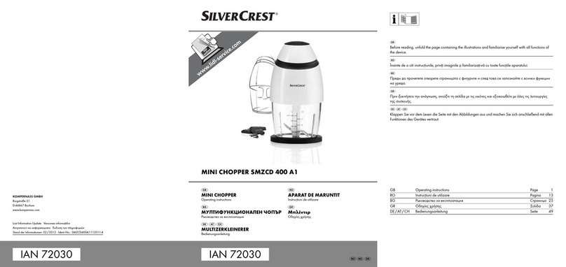 Silvercrest SMZCD 400 A1 User manual