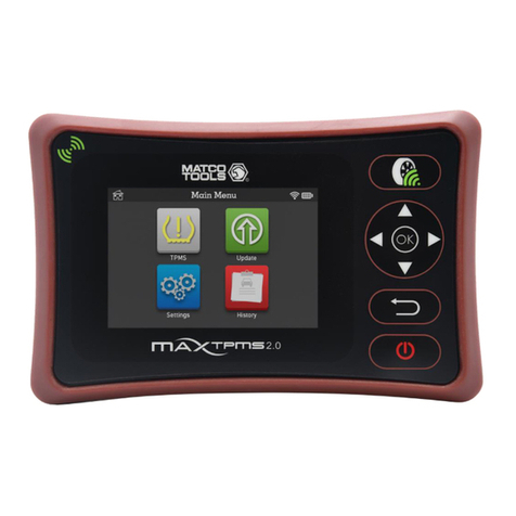 Matco Tools MAXTPMS 2.0 User manual
