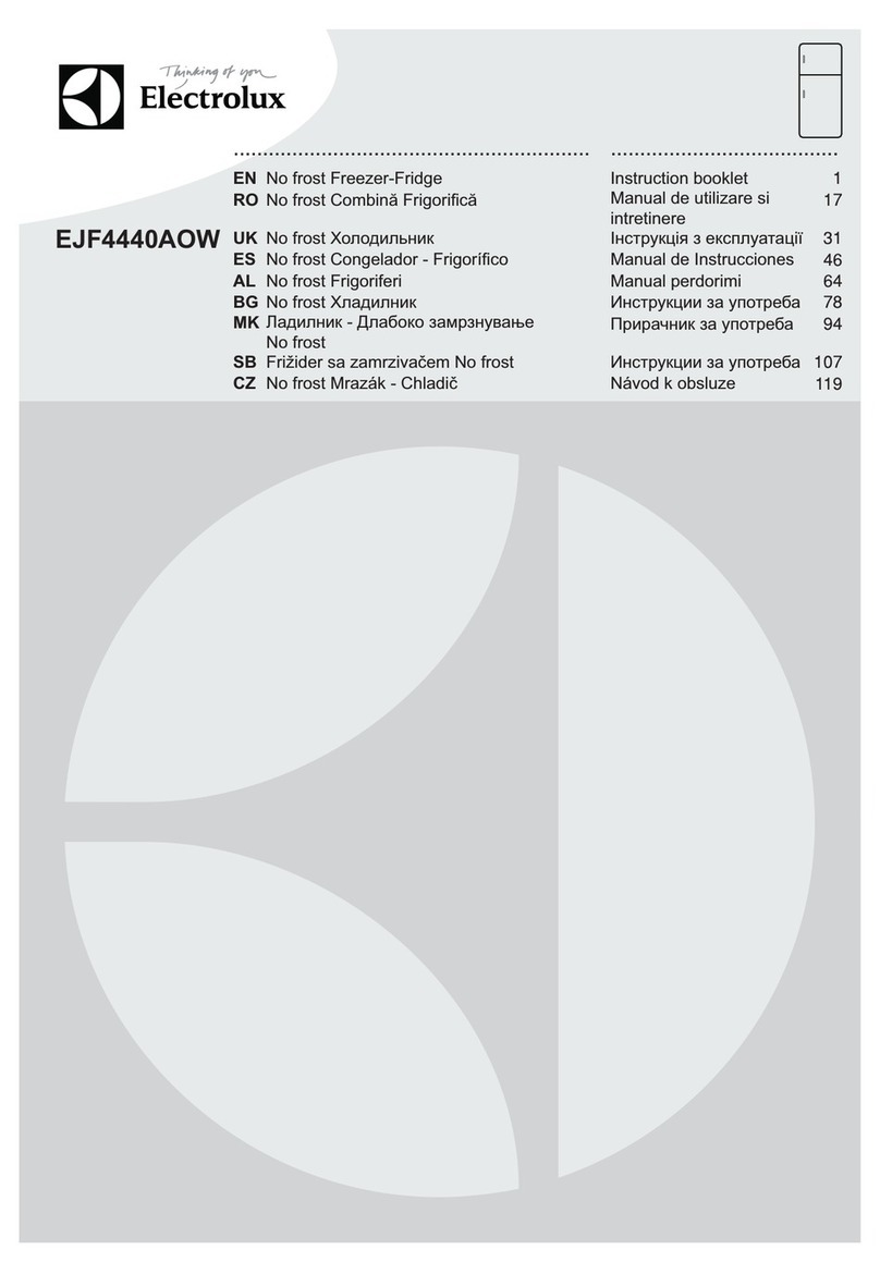 Electrolux EJF4440AOW Instruction booklet
