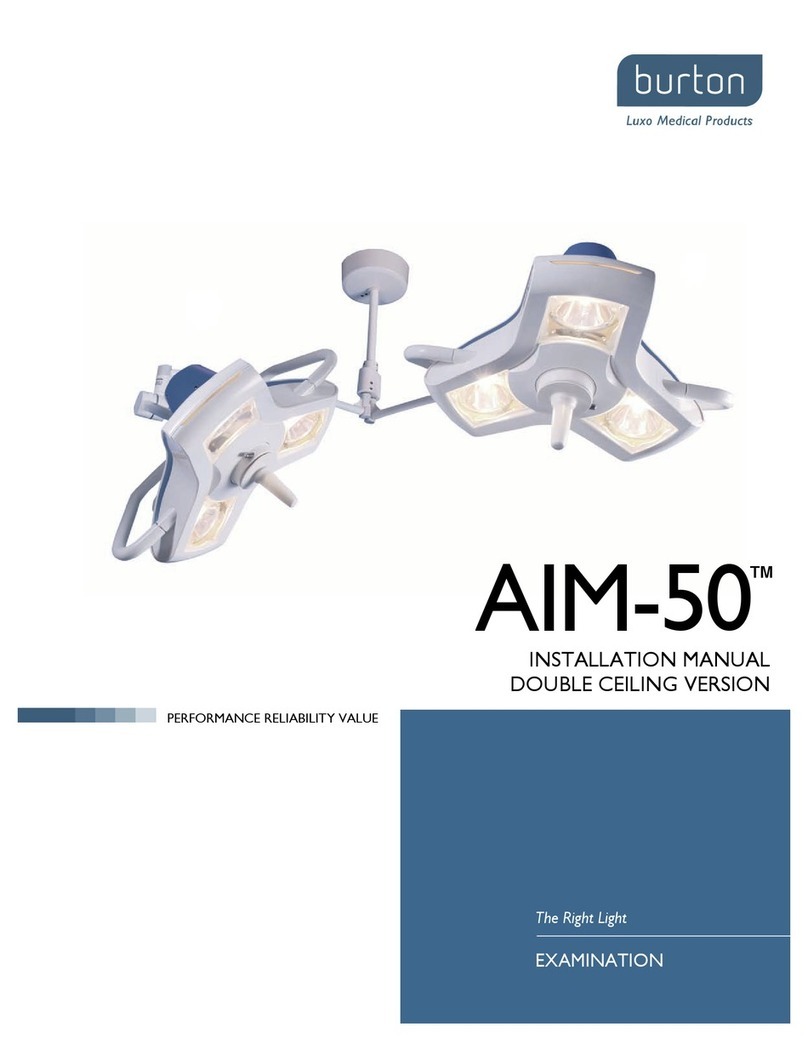 Burton AIM-50 installation manual Burton AIM-50 installation manual