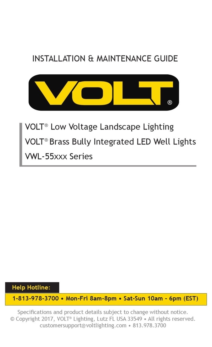 Volt VWL-55 Series Operating and safety instructions