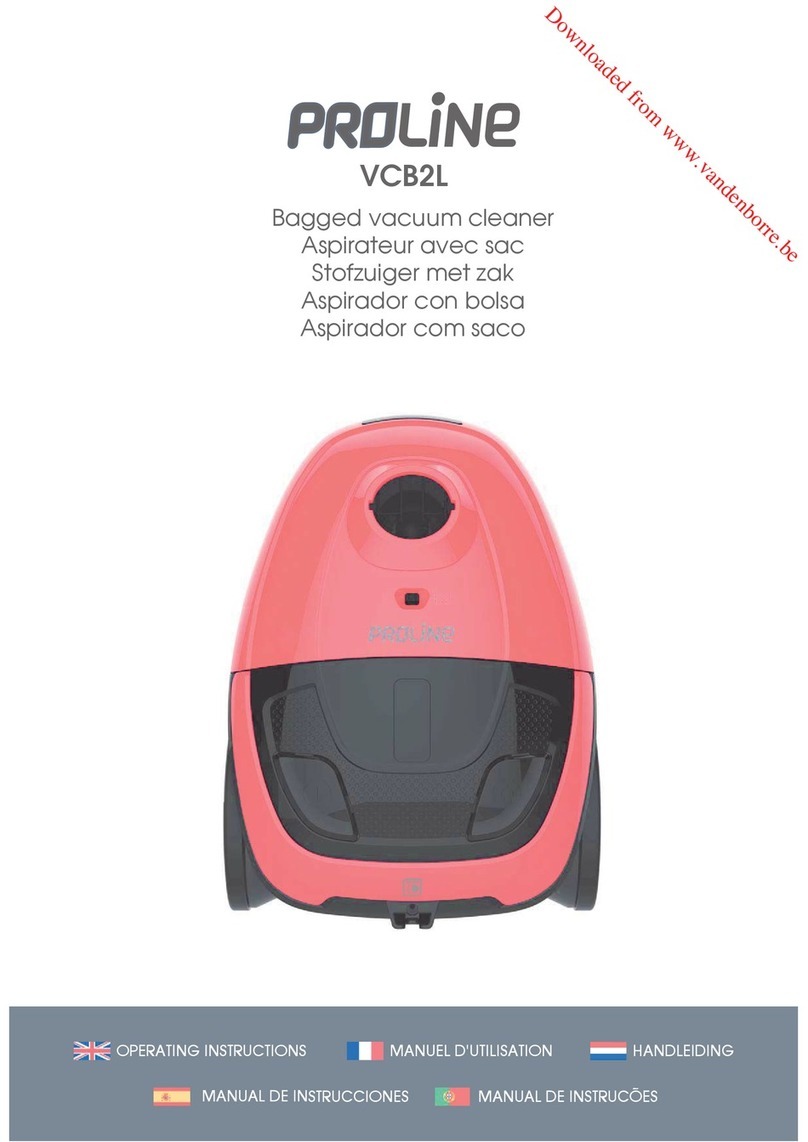 Proline VCB2L operating instructions
