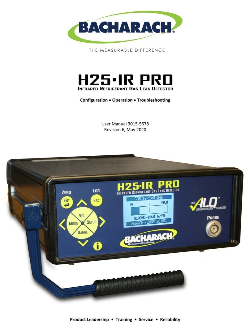 Bacharach H25-IR PRO User manual
