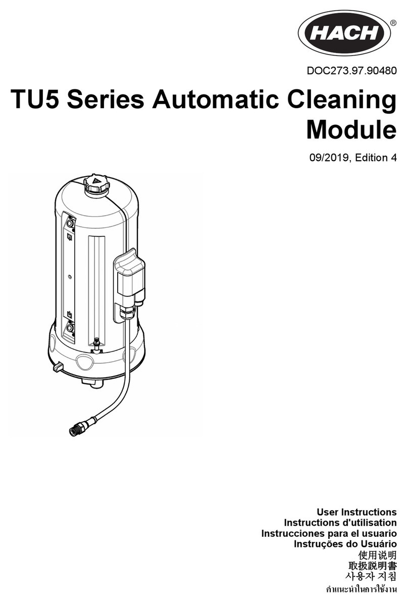 Hach TU5 Series User instructions