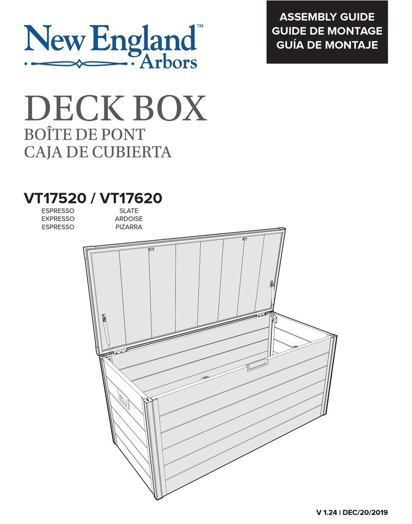 New England Arbors VT17520 Assembly guide