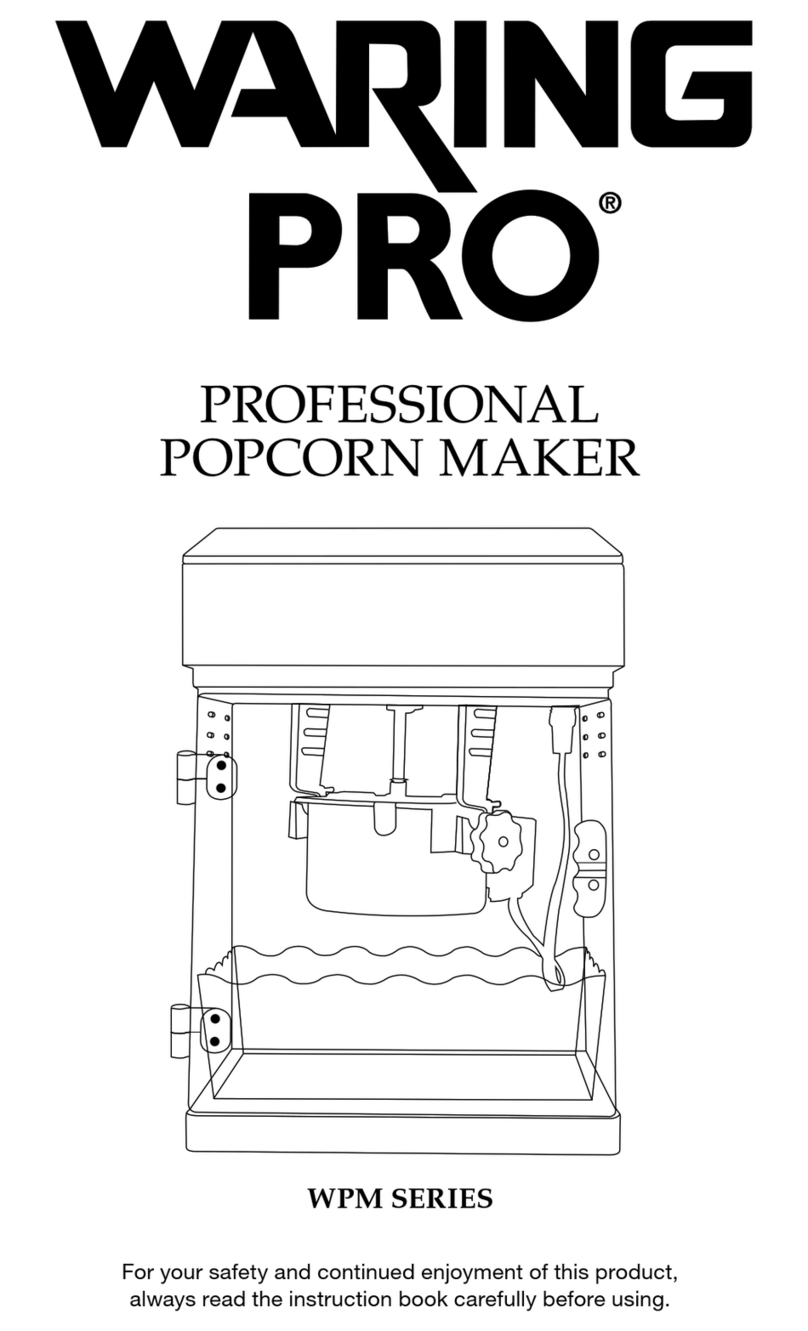 Waring WPM Series User manual
