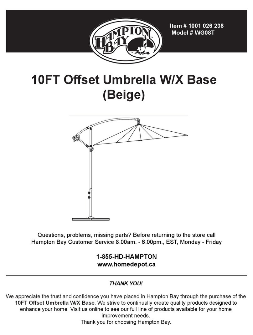 HAMPTON BAY WG08T manual