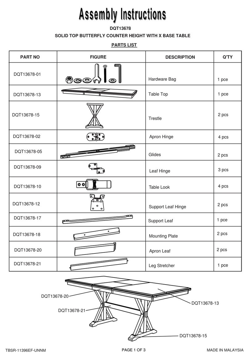 Winners Only DQT13678 Assembly instructions
