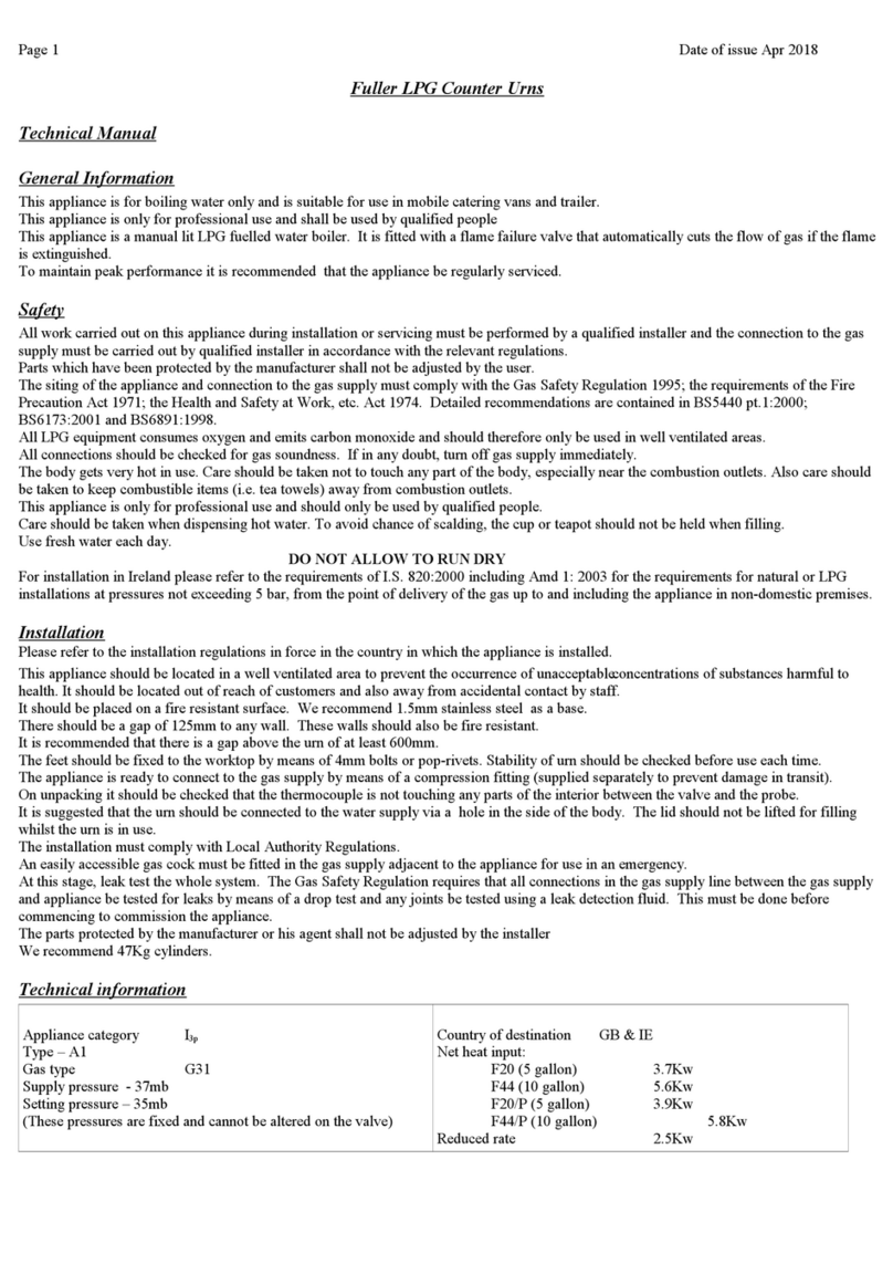 Fuller Brush F44 Technical manual Fuller Brush F44 Technical manual