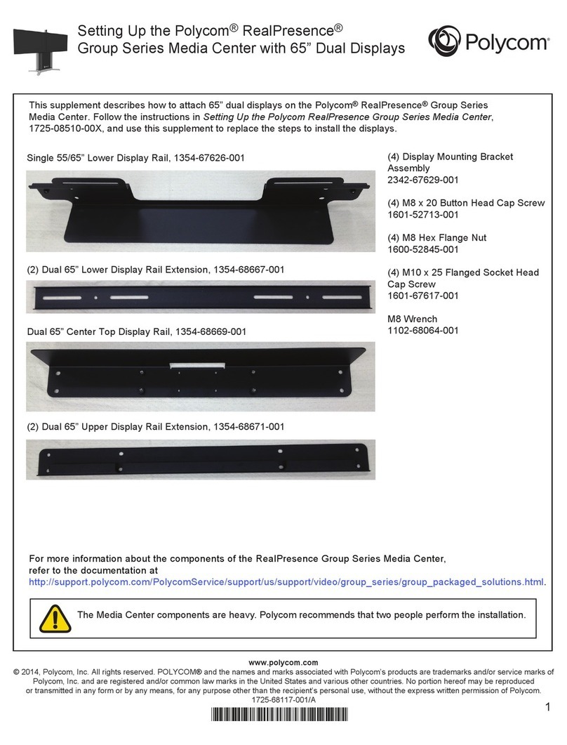 Polycom RealPresence Group Series User instructions