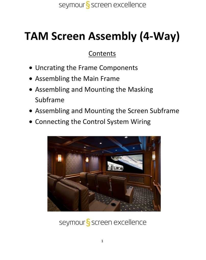 Seymour Screen Excellence TAM Assembly manual