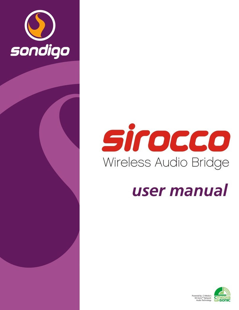 Sondigo sirocco user manual
