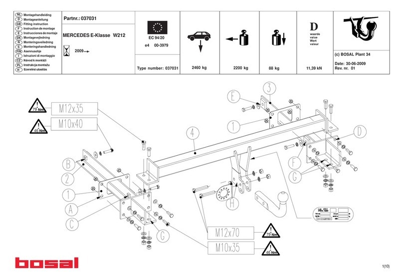 bosal 037031 User manual