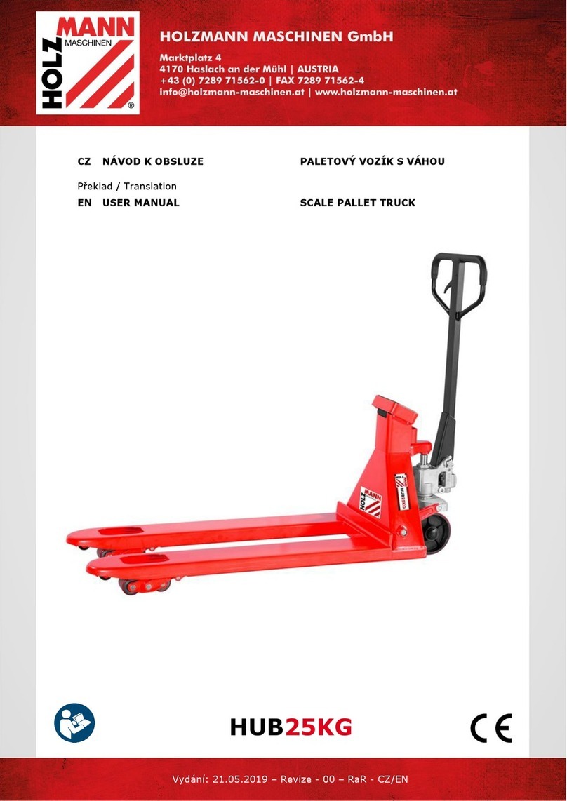 Holzmann HUB25KG user manual