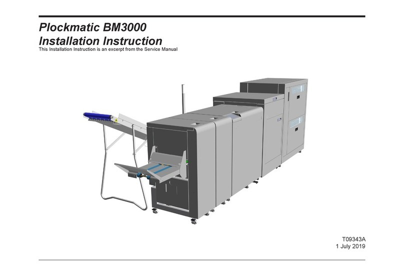 Plockmatic BM3000 Installation instruction