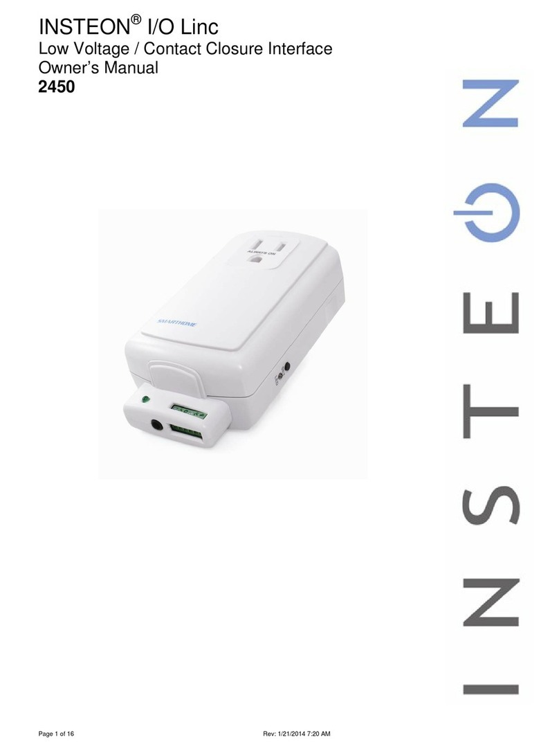 INSTEON 2450 User manual