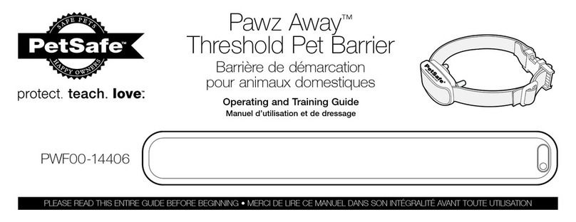 Petsafe pawz away PWF00-14406 Operating and training guide