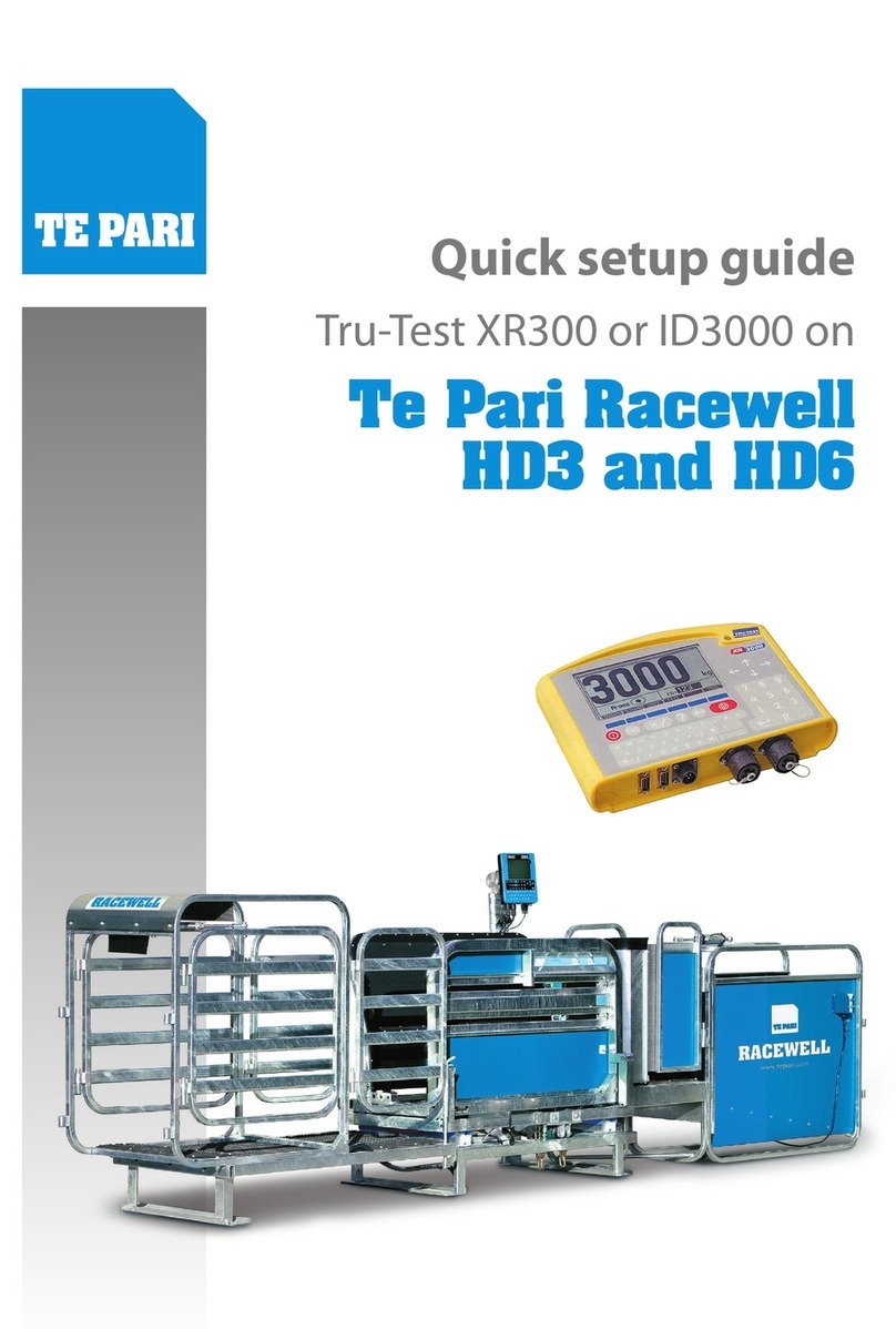 Te Pari Racewell HD3 Quick setup guide