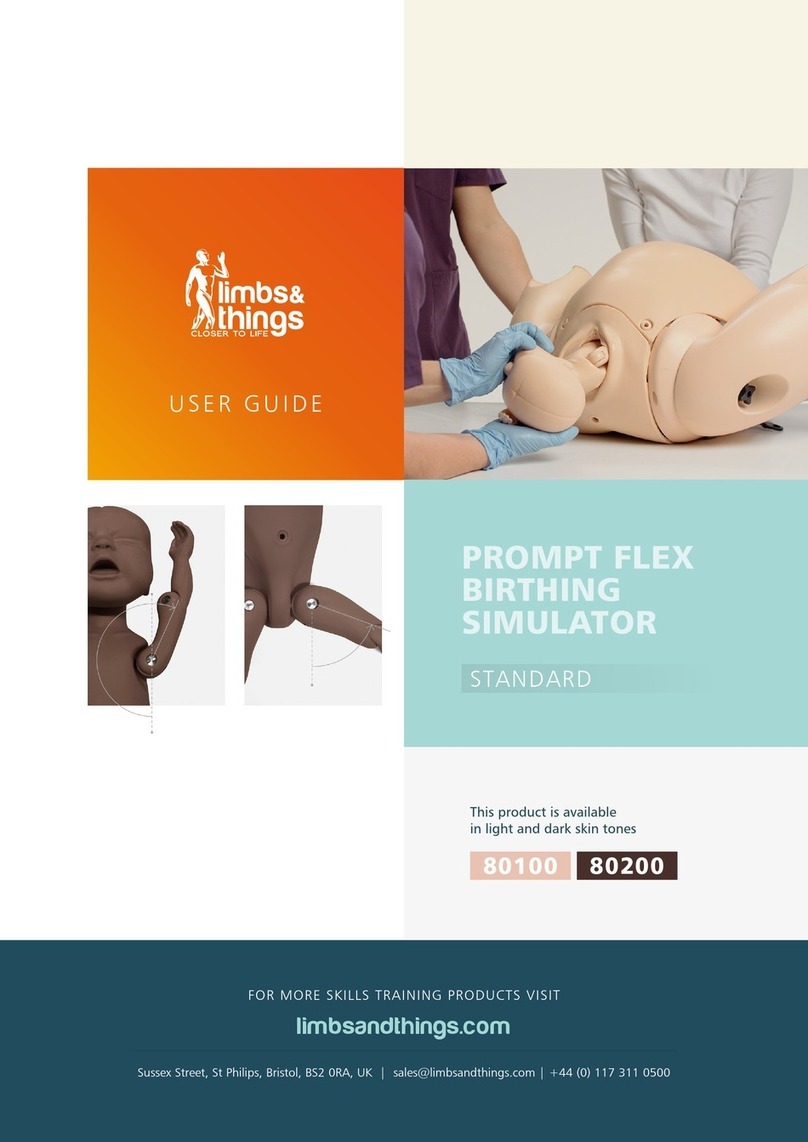 Limbs & Things PROMPT FLEX STANDARD User manual