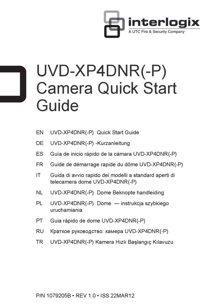 Interlogix UVD-XP4DNR User manual