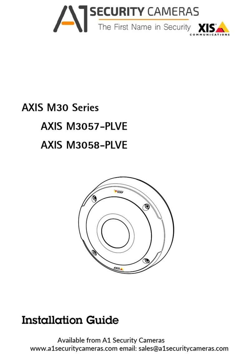 Axis M30 Series User manual