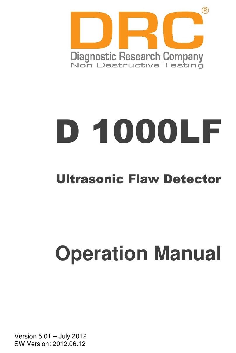 DRC D 1000LF Operation manual