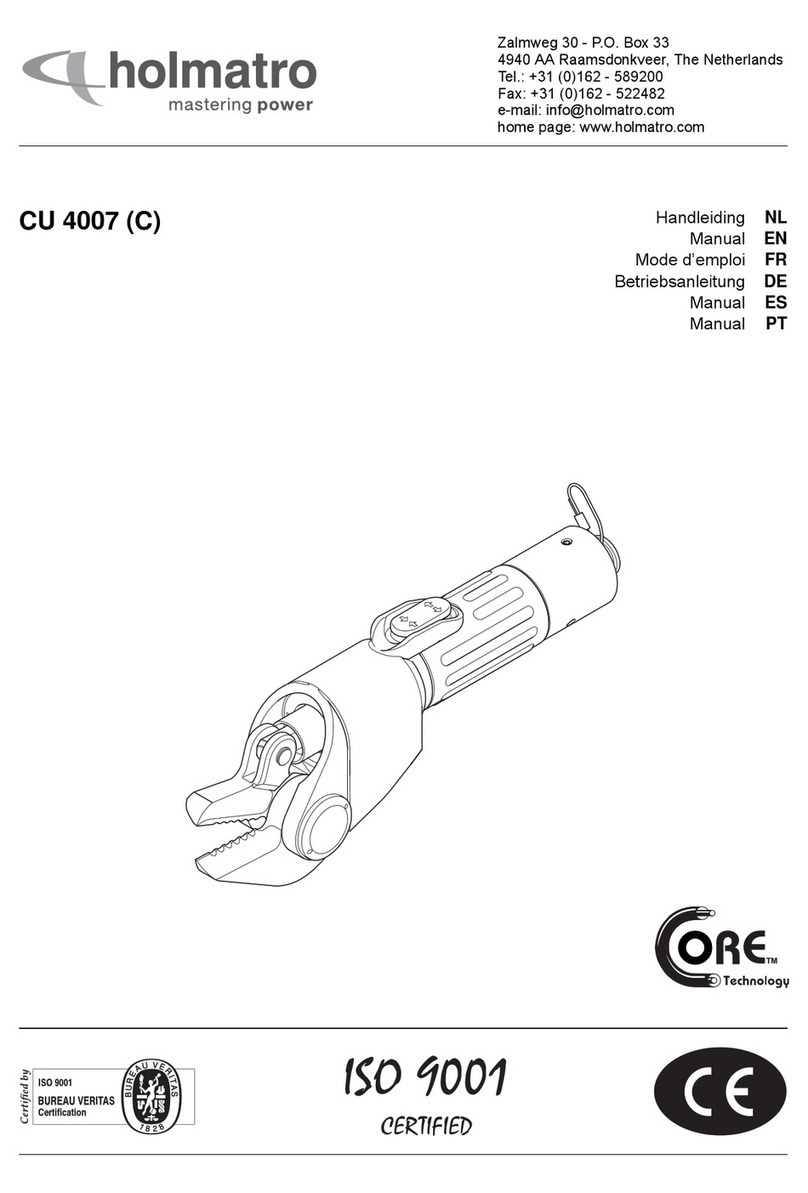 Holmatro CU 4007 manual