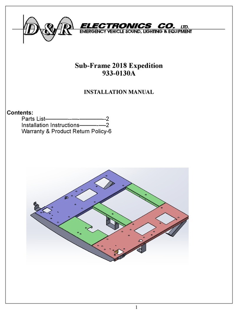 D&R ELECTRONICS 933-0130A installation manual D&R ELECTRONICS 933-0130A installation manual