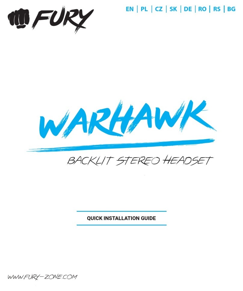 Fury WARHAWK Quick installation guide