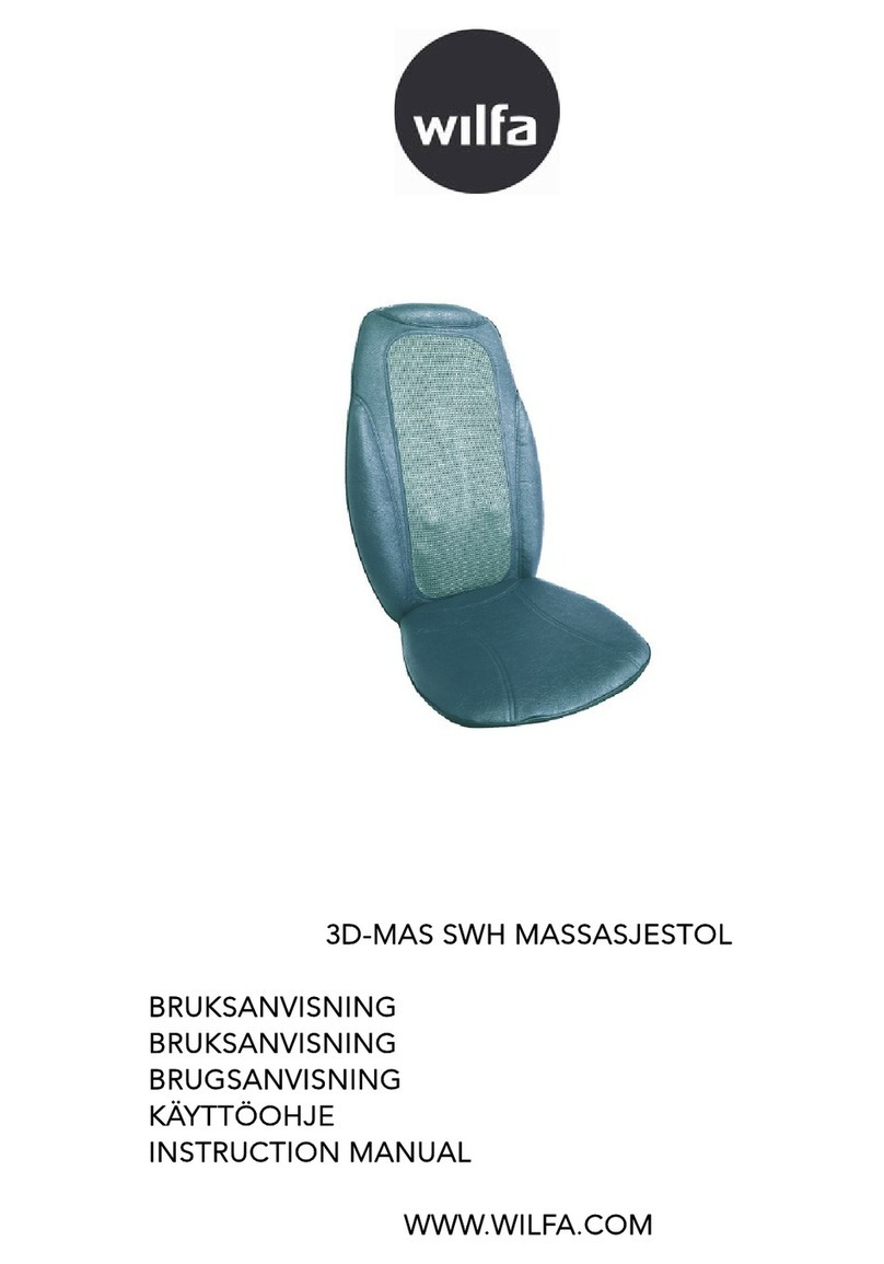 Wilfa 3D-MAS SWH User manual