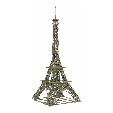 K'Nex Architecture EIFFEL TOWER 15238 Assembly manual