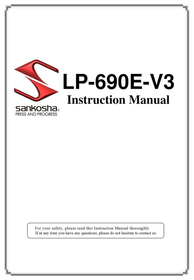Sankosha LP-690E-V3 instruction manual