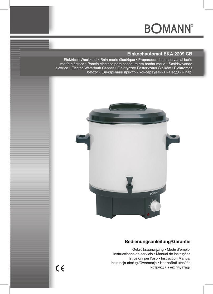 BOMANN EKA 2209 CB instruction manual