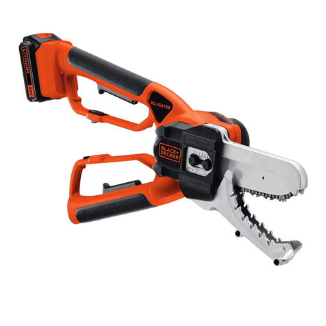 BLACK DECKER ALLIGATOR LLP120 instruction manual BLACK DECKER ALLIGATOR LLP120 instruction manual