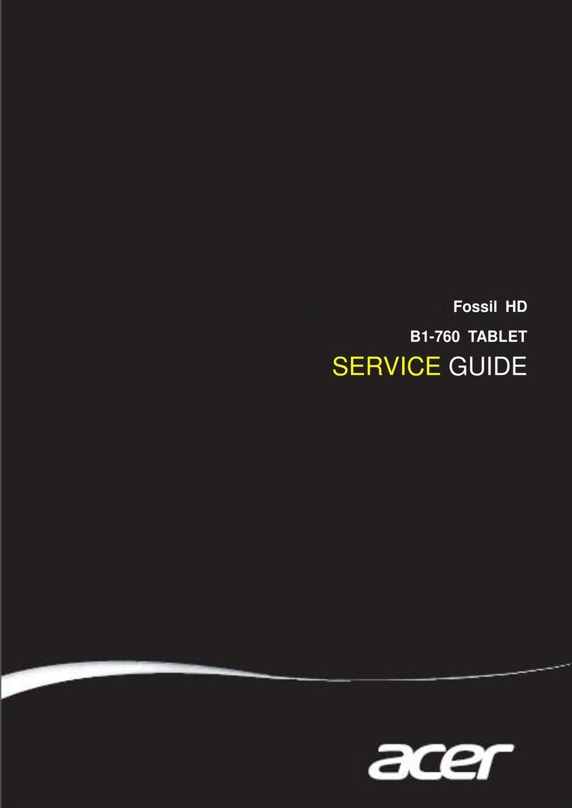 Acer Fossil HD B1-760 Service guide