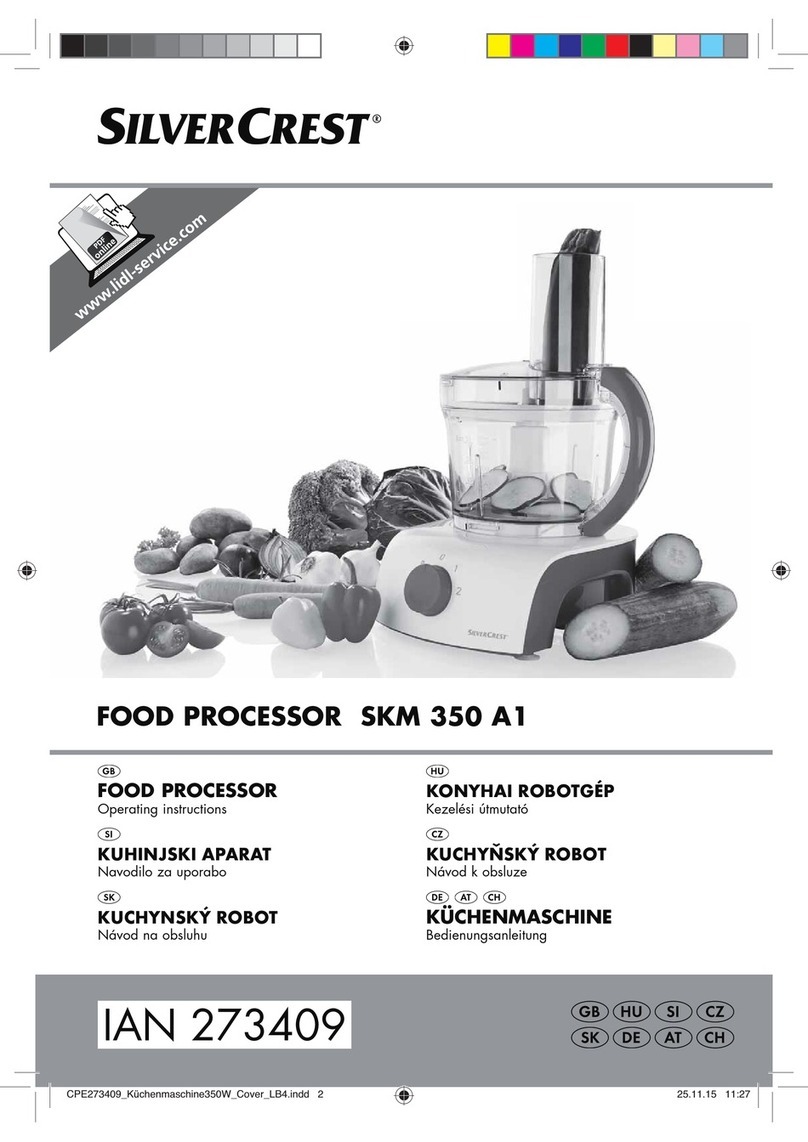 Silvercrest SKM 350 A1 User manual