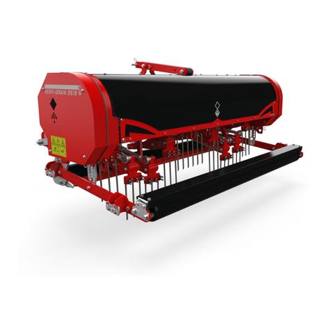Redexim Verti-Drain 2519 User manual