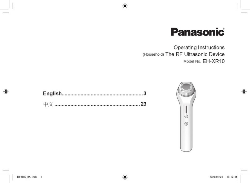 Panasonic EH-XR10 operating instructions