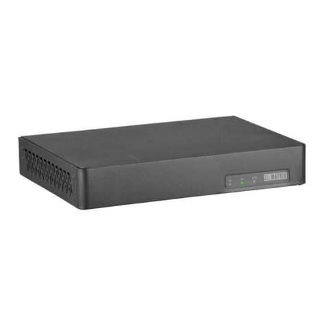 Matrix PRASAR UCS System manual