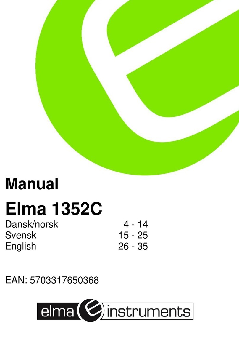Elma Instruments 1352C User manual