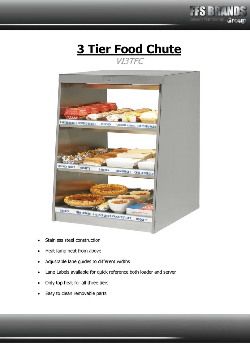 Fast Food Systems VI3TFC manual Fast Food Systems VI3TFC manual