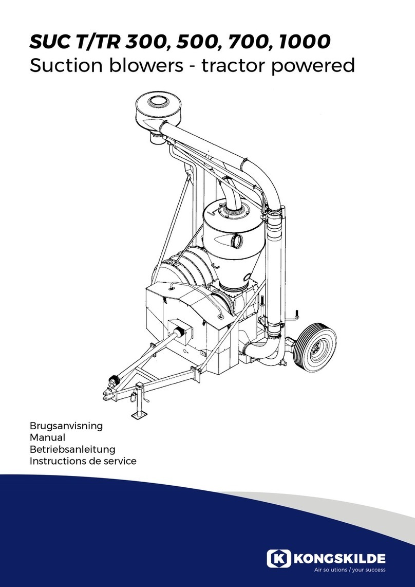Kongskilde SUC T 300 User manual